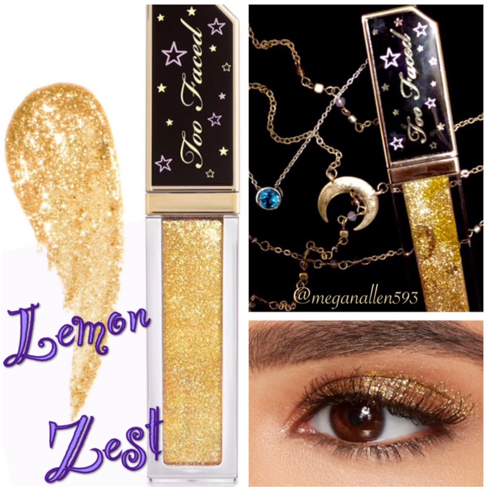 Too Faced Tutti Frutti Liquid Eyeshadow Lemon Zest